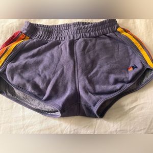 Aviator Nation 5 STRIPE JOGGER SHORTS